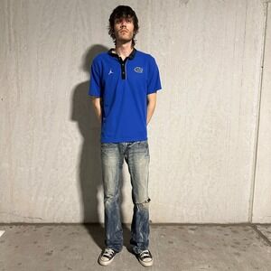 Vintage Jordan x Florida gators blue polo